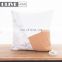 2018 Spring New Geometry Pillow Poly Canvas Patchwork Applique Cork Sofa Cushion