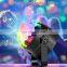 7 Colors Sound Activated Remote Control Dj Lights Rotating crystal ball disco lights Strobe led stage lights for Bar Club