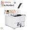 commercial electric deep fryer 17L stainless steel fryer