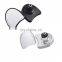 Motorcycle Chrome Black Inner Fairing Mount Side Rear Mirrors for Harley Touring Street Glide CVO FLHXSE