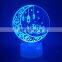 Muslim 3D Lamp 7 Color Changing 2019 Creative Kids Gift Table Desk Decor LED Lamp