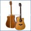Mahogany acoustic guitar made in China