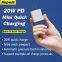 PD 20W USB-C Power Adapter Charger US EU Plug