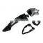 Car Door Handle Passenger Outside Rear Left Side Bright Black For BMW X5 2000-2006 Auto Car Accessories Interior#51218257737