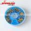 Free Fishing Tackle Samples Box-packed 0.3g-0.8g Sinker Moulds Lead Weight Fishing Accessories