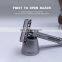 butterfly style China Supplier double edge mens grooming blades safety razor reusable barber products factory