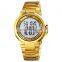 Skmei 1712 Fashion Digital Watches Stainless Steel Waterproof Wristwatches for Men