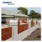Modern 8x8 aluminium horizontal fence garden yard fence panel