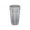 12 Ounce Stainless Steel Cups Metal Pint Cups Shatterproof Drinking Glasses for Kids or Adults