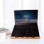Adjustable Book Holder Tray and Page Paper Clips Bamboo Reading Rest Cookbook Stand Desk Portable Book stand