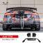 Latest hot-selling sports version modified body kit PP fender rear lip for Audi