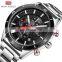 Mini Focus MF0283G Amazon Brand Quartz Wrist Watches Chrono Luxury Steel Mens Sport Watch Bands