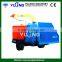 Mobile wood chipper with large capacity