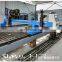 CNC Plasma Tube Metal Machine strong big gantry CNC Plasma Cutter Carbon steel galvanized aluminum plate