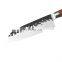 Forged Kitchen Knife Hammered Stainless Steel Cleaver Knife With Double Steel Head Santoku Knife