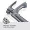 Hot sale single cold faucet gun metal bathroom stainless steel basin faucet