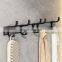 New bathroom Rack Bathroom Shelf black aluminium alloy Towel Rack Hanging Rack Shampoo Storage Organizer