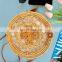 Unique design Rattan Round Bag Summer Crossbody Beach Bag for Women
