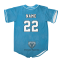 2023 simple custom sublimated baseball jersey with blue colors