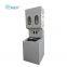 Full automatic coin operated stack shoes washer dryer combo for self service laundry shop