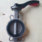 Stainless steel on the clip butterfly valve D373W-16P DN150