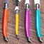Food Grade Reusable Stainless Steel Creative Handle Kitchen Restaurant Cutlery Set With Colored Handle
