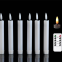 Wholesale 6.5 inches Plastic Remote Controlled Candle 3D Wick Flameless LED Candle For Bar and Party Decoration