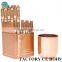 Chinese Rose Gold mercy candle holders glass jar for candle making                        
                                                Quality Choice