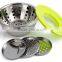 26cm Stainless steel salad bowl with Graters