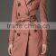 Women Winter Double Breasted Waterproof Long Trench Coat