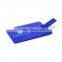 Cheapest 2gb 4gb 8gb 16gb Blue Cerdit Card USB Flash Stick For Electronic Gifts