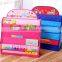 Oxford Fabric Comic Magazine Bookshelf Kids Bookcase Storage Rack