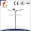 Round shaped or rectangular shaped or customized galvanized steel street lighting pole lighting columns
