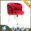 Modern fabric cafe chair and recreational chair