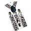 New Children Kids Boy Girls Clip-on Leopard Suspenders Elastic Adjustable Braces