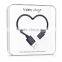 Happy Plug Design Micro USB Data Chargeer Male for Samsung
