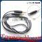 New Products Flat Stereo to 3.5mm Jack AUX Cable Audio Wire with LED Light-Up