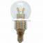 Promotional round shape bulb led light e17 e14 led candle lamp light