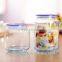 Handmade airtight glass jars with lids for herbs, spices,grains