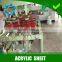 Clear Cast Acrylic Sheet with rounded corner
