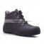 black steel toe nubuck leather industrial working safety shoes // order shoes