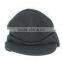 plain flat brim beanie hat for men