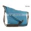 2016 new design korean women genuine leather+canvas messenger bag                        
                                                Quality Choice