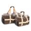 wholesale vogue washing canvas travel bag 2pcs set duffel bag