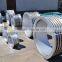 offers rubber, slide type, and metal expansion joints flanged to DIN, JIS and ANSI standards.