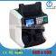 Good Two-pocket currency sorter/mix denomination money discriminator/counterfeit note detector/cash counter/bill sorting machine