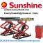 SUNSHINE brand scissor hydraulic hoist