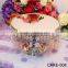 Mirror face wedding cake stand with crystal , royal cake stand wedding for wedding&party&hotel decoration(CAKE-008)