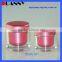 Round Cosmetic Cream Jar Luxury Colorful Packaging Wholesale Acrylic Cosmetic Jar