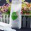 printed side gusset Vacuum sealing food plastic packing bag for packing rice